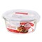 Lock And Lock Round Oven Glass Container 650ml