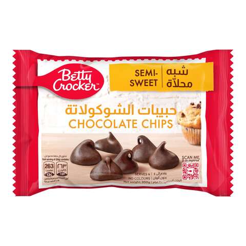 Betty Crocker Creations Semi-Sweet Chocolate Chips 200g