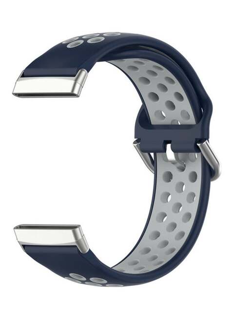 Fitbit blue grey online band