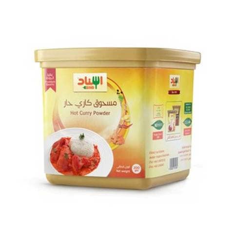 Buy Esnad Hot Curry Powder 200g in Saudi Arabia