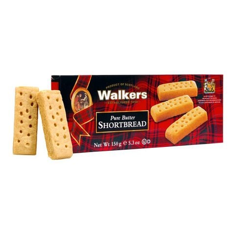 Walkers Pure Butter Shortbread Fingers 150g