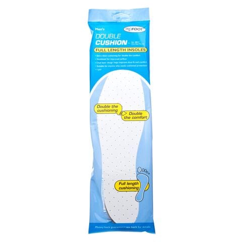 Profoot Double Cushion Full Length Insoles 2pieces Online | Carrefour Qatar
