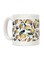 muGGyz Printed Ceramic Coffee Mug White