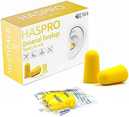 Buy HASPRO Ultra Soft Foam Earplugs Best Earplugs for Noise