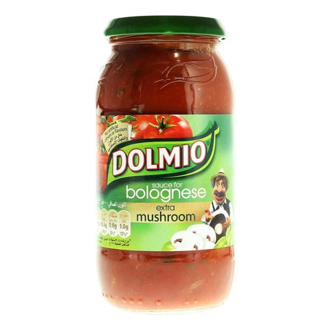 Dolmio Extra Mushroom Sauce For Bolognese 500g