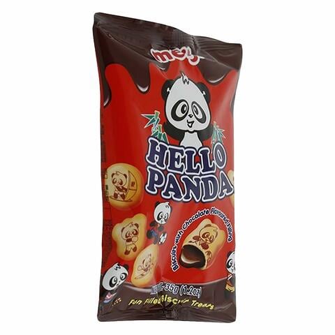 Meiji Hello Panda Double Chocolate Biscuits 35g