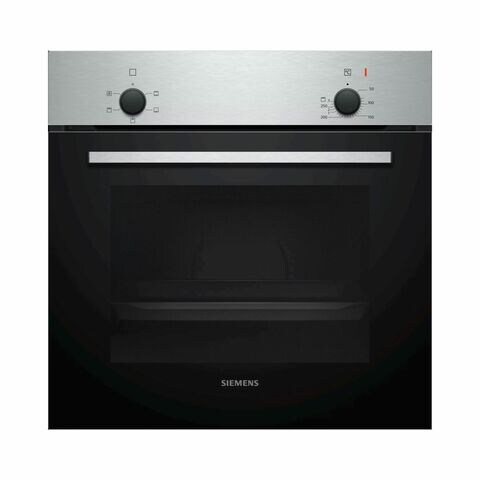 Siemens iQ100 Built-in Electric Oven 71L HA010FBR1M Black/Silver