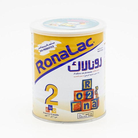 Buy Ronalac follow on formula with iron 400 g in Saudi Arabia