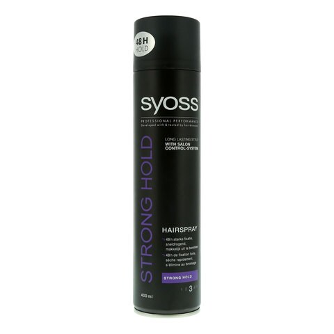 Syoss Strong Hold Hair Spray 400ml