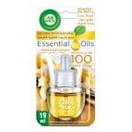 Buy Air Wick Essential Oil Vanilla And Soft Cashmere Air Freshener 19ml in Kuwait