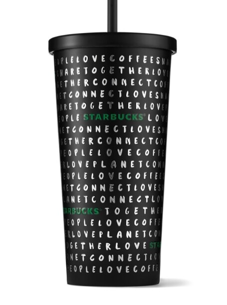 Black sales starbucks thermos