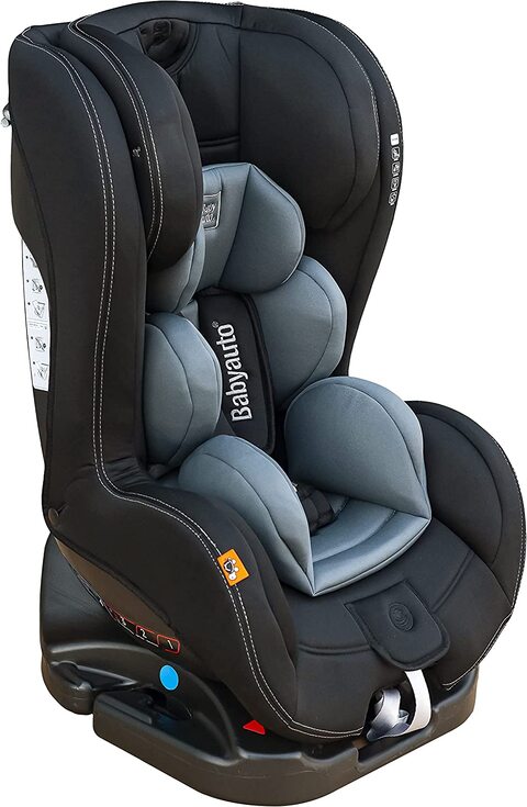 Babyauto Babyauto Taiyang Reclining Baby Car Seat, From Birth To 12 Years, From 0-36 Kg, Group 0+123, Black With Grey Insert