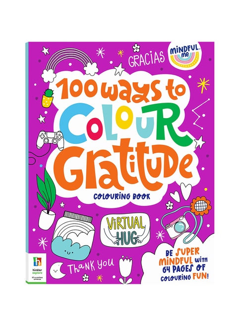 Hinkler Mindful Me 100 Ways to Color Gratitude