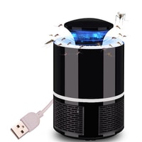 Decdeal - Electronic Mosquito Killer Lamp USB Power Anti-Mosquito Fly Inhaler Insect Mosquitoes Killer Bug Zapper Non-toxic Eco-friendly Mosquito Trap Light