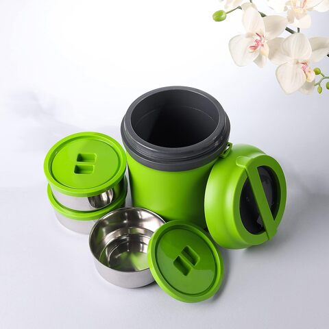 Round insulated lunch hot sale box food container