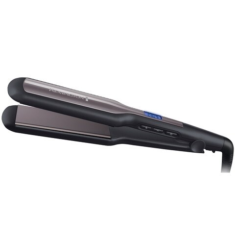 Remington Pro Straight Extra Wide Plates Advanced Ceramic Hair Straightener RES5525 Grey