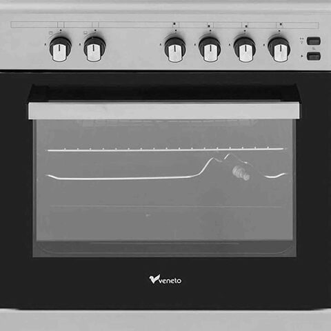 فينيتو طباخ غاز قائم بذاته C3X66G4VC.VN - فضي/أسود