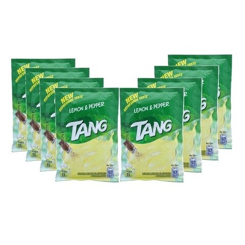 Tang Lemon And Pepper Powdered Drink 125 gr (Pack of 8)