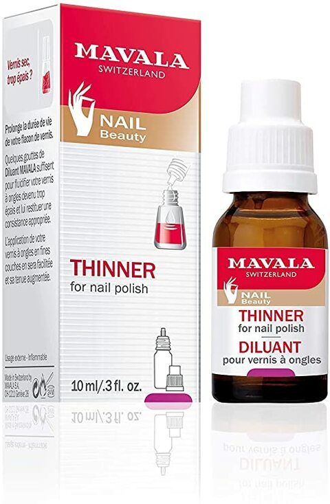 Mavala Thinner For Nail Polish 10 ml, Pack Of 1