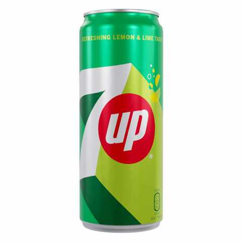 7UP Carbonated Soft Drink Cans 330ml
