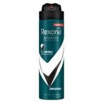 Buy Rexona Men Antiperspirant Deodorant Spray Antibacterial + Invisible 150ml in UAE