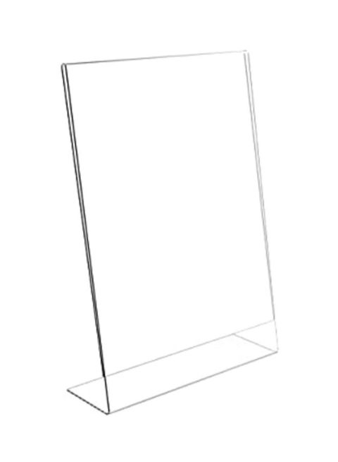 Generic L-Type Sign Holder Clear