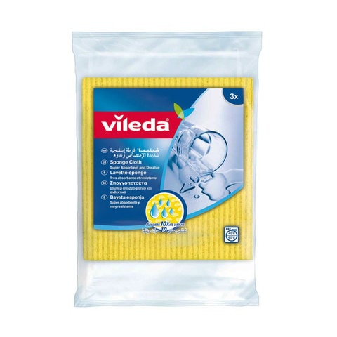 Vileda sponge cloth / cleaning cloth 3 pieces