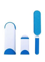 Buy Generic Hair Removal Brush With Self Cleaning Base Blue/White 20 cm in Saudi Arabia