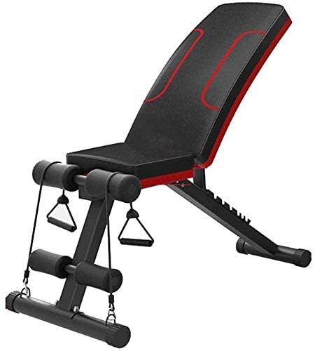 Maxstrength  Multifunction Light Weight Bench Ab Bench, Incline Decline Foldable Weight Lifting Bench Adjustable Sit Up Bench For Home, Roman Chair, Weightlifting Chair