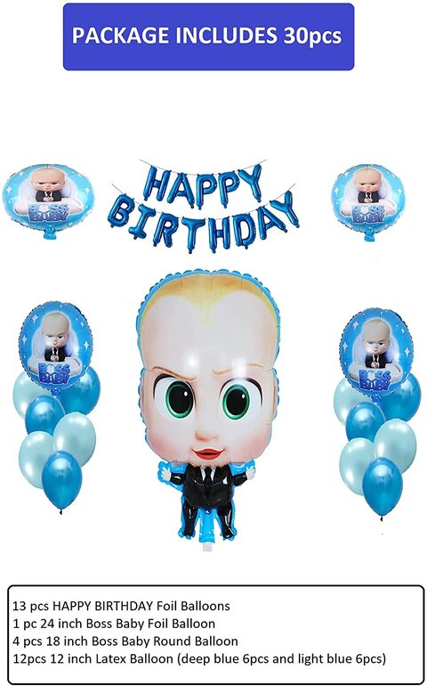 Boss baby baby shower hot sale decorations