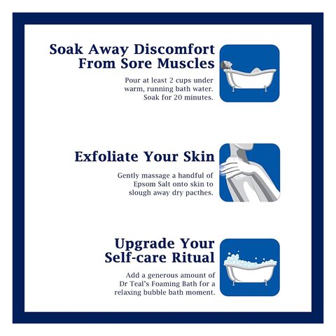 Dr. Teal&#39;s Pure Epsom Salt Soak Black Elderberry With Vitamin D 1. 36kg