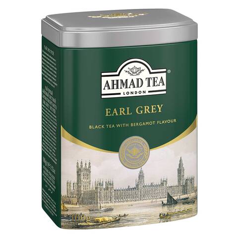 Ahmad Tea Earl Grey Tea 100g Tin