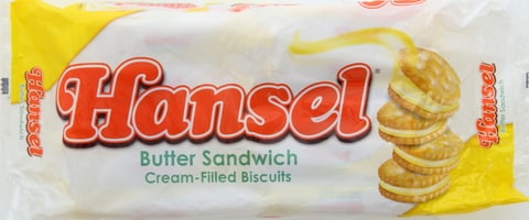 Rebisco Hansel Butter Sandwich 31g Pack of 10