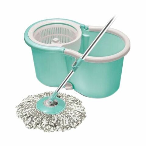 اشتري Milton Sportzero Microfiber Wheely Spin Mop Multicolour في الامارات