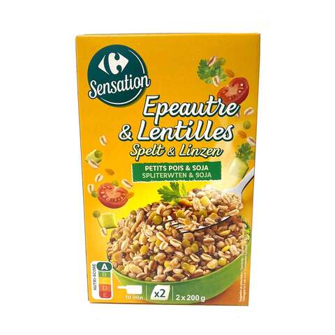 Carrefour Peas Lentils Soy Cereal Mixed 400g