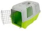 Buy Pet Shop Dragon Mart Cat Dog Carrier Box Outdoor Portable Travel Mps2 Pratiko 1 Metal L48 xW31.5 xH33 - S Lime Green in UAE