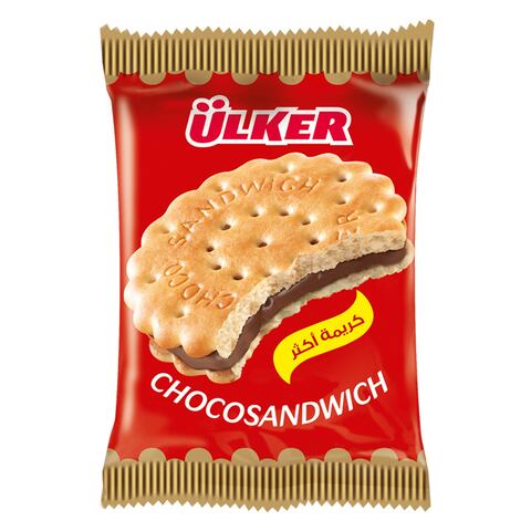 Buy Ulker Chocolate Sandwich Biscuit 22.5g in Saudi Arabia