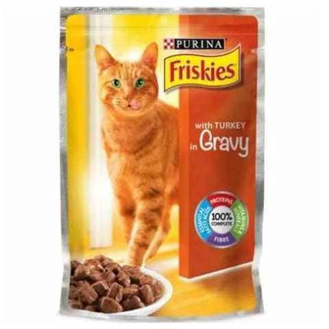 Friskies Cat Food Turkey Pouch 85 Gram Online Carrefour Jordan