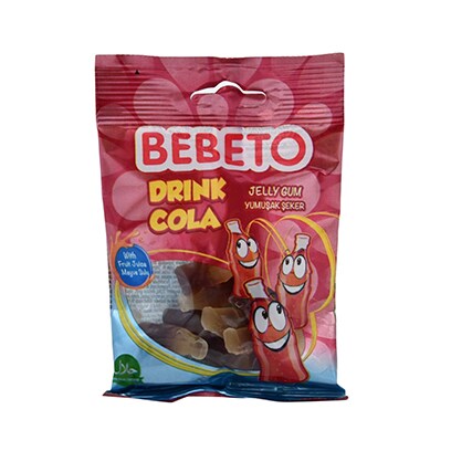 Bebeto Jelly Gum Drink Cola 35GR