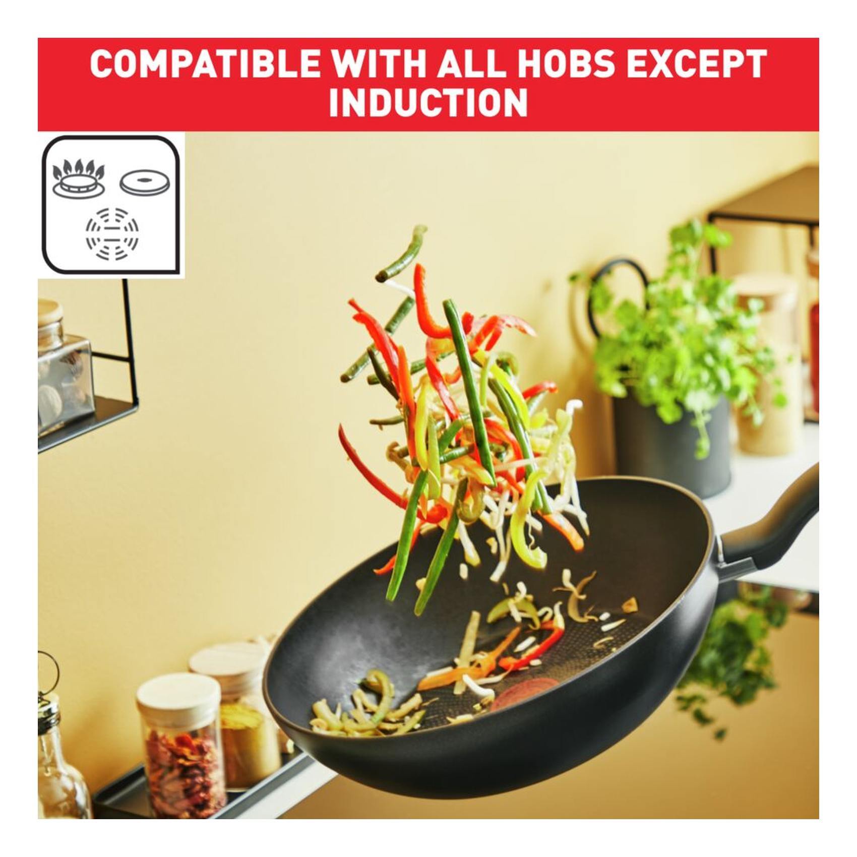 Buy Tefal G6 Super Cook Fry Pan 26cm And 24cm 2 PCS Online - Shop Home &  Garden on Carrefour UAE