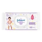 Buy Johnsons Baby Wipes Ultimate Clean Pack of 48 Wipes in Kuwait