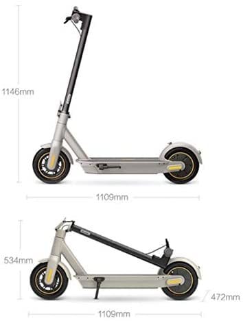 2020 New Lauched Ninebot Kickscooter MAX G30LP Folding Electric Scooter Max Speed 30km/h Mileage Range 40km 10 Inch Tire Front Lamp LED Display