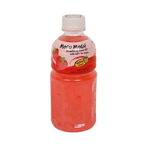 Buy Mogu Mogu Strawberry Juice 320ml Online