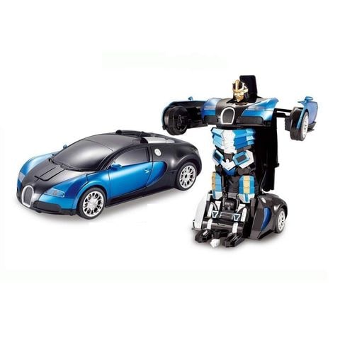 RC 1:12 Fighting Robot Car Blue