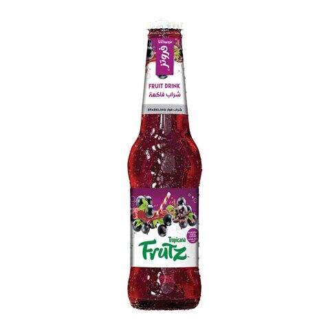 Buy Tropicana Frutz Black Currant Cocktail Flavored Fruit Drink 300 Ml Online Shop Beverages On Carrefour Saudi Arabia