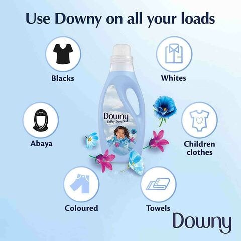 Downy Regular Fabric Softener Valley Dew 3L&nbsp;