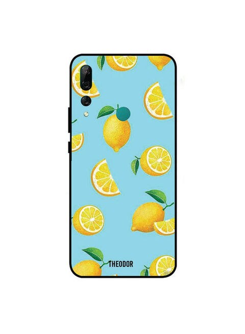 Theodor - Protective Case Cover For Huawei Y9 Prime (2019) Blue/Green/Yellow