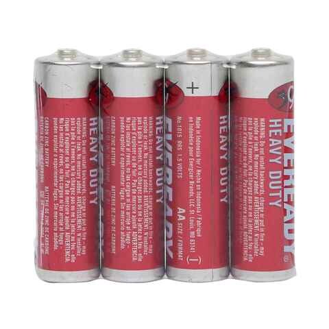 Evereday Battery AA Red 1.5Vx4pcs
