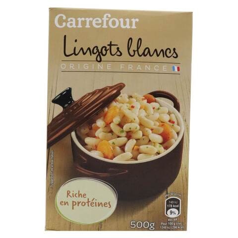 Carrefour White Lingot Beans 500g