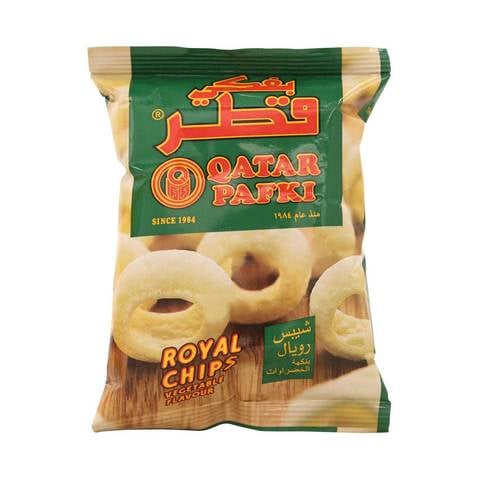 Qatar Pafki Royal Chips Vegetable Flavour 18g